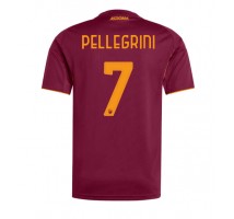 AS Roma Lorenzo Pellegrini #7 Koszulka Podstawowa 2025-26 Krótki Rękaw